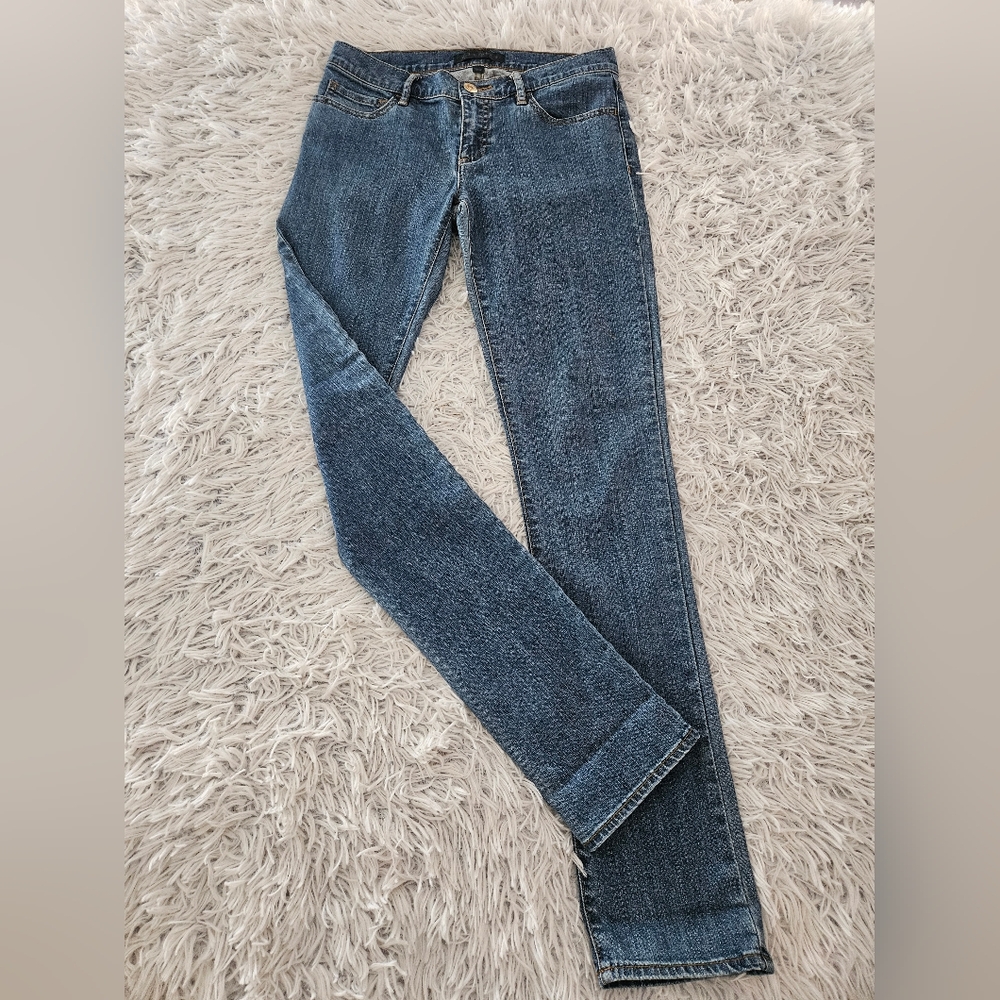 Juicy Couture Jeans Straight Leg Skinny  Womens Size 27 Dark Blue